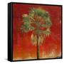 La Palma on Red IV-Patricia Pinto-Framed Stretched Canvas