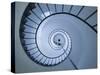 La Paloma, Atlantic Ocean Resort Town, Cabo Santa Maria Lighthouse, Interior Stairs, Uruguay-Walter Bibikow-Stretched Canvas