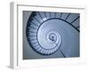 La Paloma, Atlantic Ocean Resort Town, Cabo Santa Maria Lighthouse, Interior Stairs, Uruguay-Walter Bibikow-Framed Photographic Print