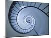 La Paloma, Atlantic Ocean Resort Town, Cabo Santa Maria Lighthouse, Interior Stairs, Uruguay-Walter Bibikow-Mounted Photographic Print