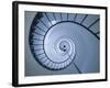 La Paloma, Atlantic Ocean Resort Town, Cabo Santa Maria Lighthouse, Interior Stairs, Uruguay-Walter Bibikow-Framed Photographic Print