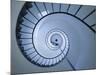 La Paloma, Atlantic Ocean Resort Town, Cabo Santa Maria Lighthouse, Interior Stairs, Uruguay-Walter Bibikow-Mounted Photographic Print