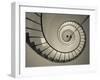 La Paloma, Atlantic Ocean Resort Town, Cabo Santa Maria Lighthouse, Interior Stairs, Uruguay-Walter Bibikow-Framed Photographic Print