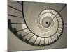 La Paloma, Atlantic Ocean Resort Town, Cabo Santa Maria Lighthouse, Interior Stairs, Uruguay-Walter Bibikow-Mounted Photographic Print