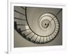 La Paloma, Atlantic Ocean Resort Town, Cabo Santa Maria Lighthouse, Interior Stairs, Uruguay-Walter Bibikow-Framed Photographic Print