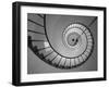 La Paloma, Atlantic Ocean Resort Town, Cabo Santa Maria Lighthouse, Interior Stairs, Uruguay-Walter Bibikow-Framed Photographic Print