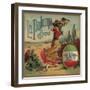 La Paloma Brand - Riverside, California - Citrus Crate Label-Lantern Press-Framed Art Print