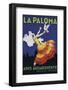 La Paloma-Vintage Poster-Framed Art Print