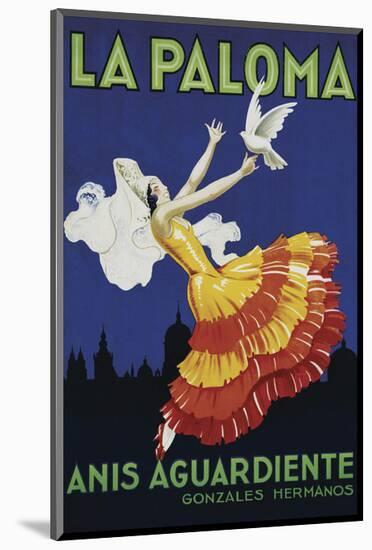 La Paloma-Vintage Poster-Mounted Art Print