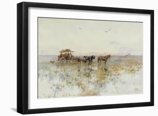 La Pampas, Latin America-Paolo Sala-Framed Giclee Print