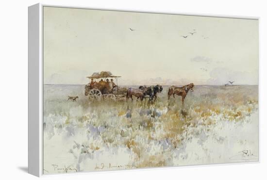 La Pampas, Latin America-Paolo Sala-Framed Stretched Canvas