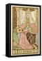 La Papesse - Tarot Card Depicting Pope Joan-null-Framed Stretched Canvas