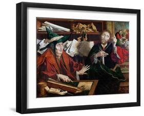 La Parabole Du Gerant Malhonnete - the Parable of the Unjust Steward, by Reymerswaele, Marinus Clae-Marinus Van Reymerswaele-Framed Giclee Print