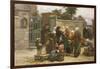 La Pardon de Plourin, Brittany-Léon Augustin L'hermitte-Framed Giclee Print