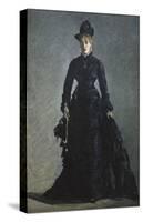 La Parisienne, c. 1876-Edouard Manet-Stretched Canvas