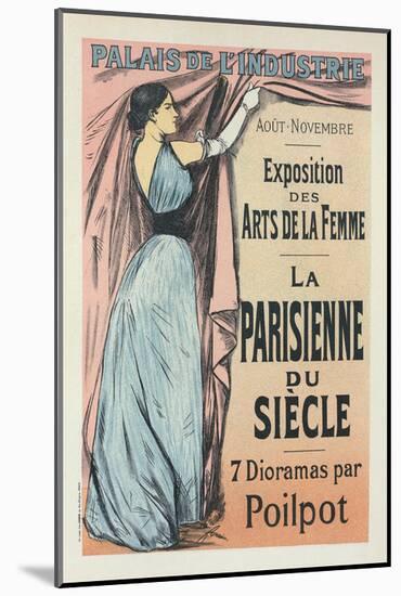 La Parisienne du Siècle-Jean-Louis Forain-Mounted Art Print