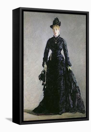 La Parisienne-Edouard Manet-Framed Stretched Canvas