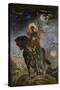 La Parque et l'Ange de la Mort-Gustave Moreau-Stretched Canvas