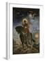 La Parque et l'Ange de la Mort-Gustave Moreau-Framed Giclee Print