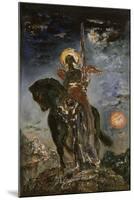 La Parque et l'Ange de la Mort-Gustave Moreau-Mounted Giclee Print