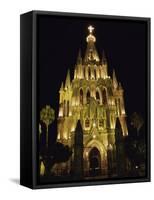 La Parroquia Church, San Miguel de Allende, Mexico-null-Framed Stretched Canvas