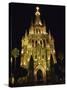 La Parroquia Church, San Miguel de Allende, Mexico-null-Stretched Canvas