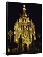 La Parroquia Church, San Miguel de Allende, Mexico-null-Framed Stretched Canvas