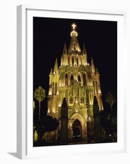 La Parroquia Church, San Miguel de Allende, Mexico-null-Framed Premium Photographic Print