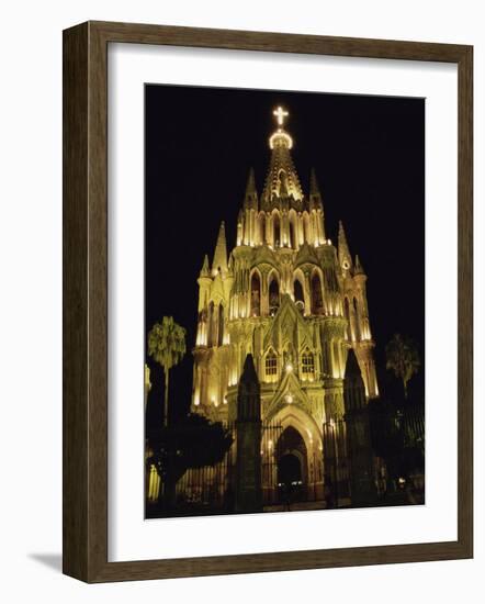 La Parroquia Church, San Miguel de Allende, Mexico-null-Framed Photographic Print