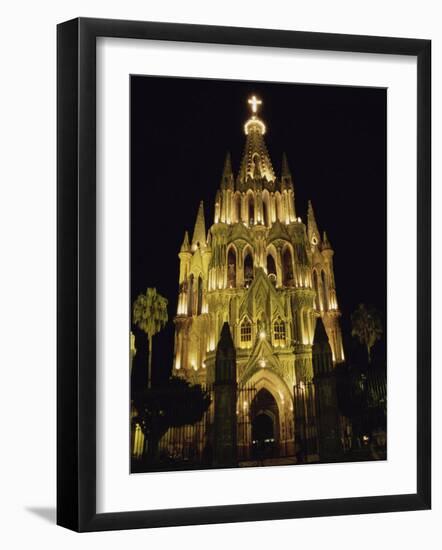La Parroquia Church, San Miguel de Allende, Mexico-null-Framed Photographic Print
