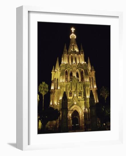 La Parroquia Church, San Miguel de Allende, Mexico-null-Framed Photographic Print