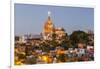 La Parroquia Parish and Town of San Miguel De Allende, Mexico-Chuck Haney-Framed Photographic Print