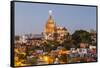 La Parroquia Parish and Town of San Miguel De Allende, Mexico-Chuck Haney-Framed Stretched Canvas