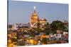 La Parroquia Parish and Town of San Miguel De Allende, Mexico-Chuck Haney-Stretched Canvas