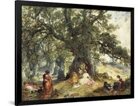 La Partie au Campagne-Alfred Joseph Woolmer-Framed Giclee Print