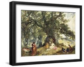 La Partie au Campagne-Alfred Joseph Woolmer-Framed Giclee Print