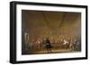 La Partie de billard-Jean-Baptiste Simeon Chardin-Framed Giclee Print