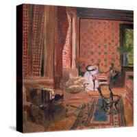 La Partie des Dames (The Board Game), c. 1905-10-Edouard Vuillard-Stretched Canvas