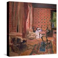 La Partie des Dames (The Board Game), c. 1905-10-Edouard Vuillard-Stretched Canvas