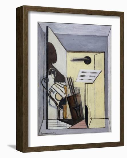 La partition-Louis Marcoussis-Framed Giclee Print