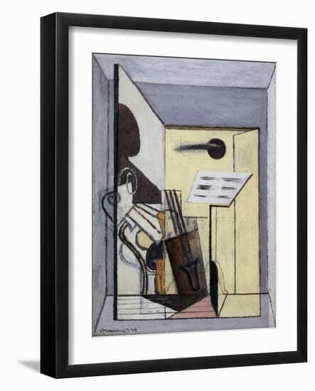 La partition-Louis Marcoussis-Framed Giclee Print