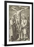 La Passion du Christ (1507-1513). Crucifixion-Albrecht Dürer-Framed Giclee Print