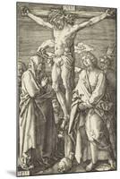 La Passion du Christ (1507-1513). Crucifixion-Albrecht Dürer-Mounted Giclee Print