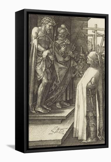 La Passion du Christ (1507-1513). Ecce Homo-Albrecht Dürer-Framed Stretched Canvas