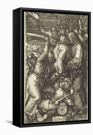 La Passion du Christ (1507-1513). L'Arrestation du Christ-Albrecht Dürer-Framed Stretched Canvas