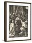 La Passion du Christ (1507-1513). Le Portement de la croix-Albrecht Dürer-Framed Giclee Print
