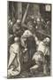 La Passion du Christ (1507-1513). Le Portement de la croix-Albrecht Dürer-Mounted Giclee Print