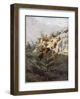 La Pastorella-Pietro Barucci-Framed Giclee Print