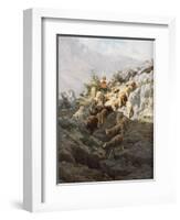 La Pastorella-Pietro Barucci-Framed Giclee Print