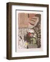 La Patisserie, from Paysages Et Interierus, 1899-Edouard Vuillard-Framed Giclee Print